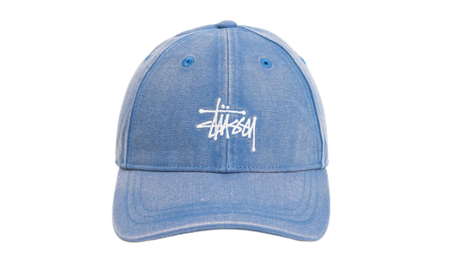 Basic CAP WASHED CANVAS "Blue" STUS404