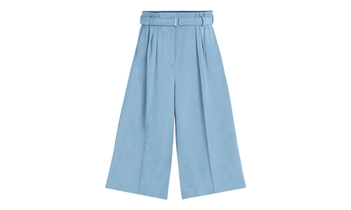 WIDE-LEG TAILORED TROUSERS "SKY BLUE" RW TR0003 5924 E24 165