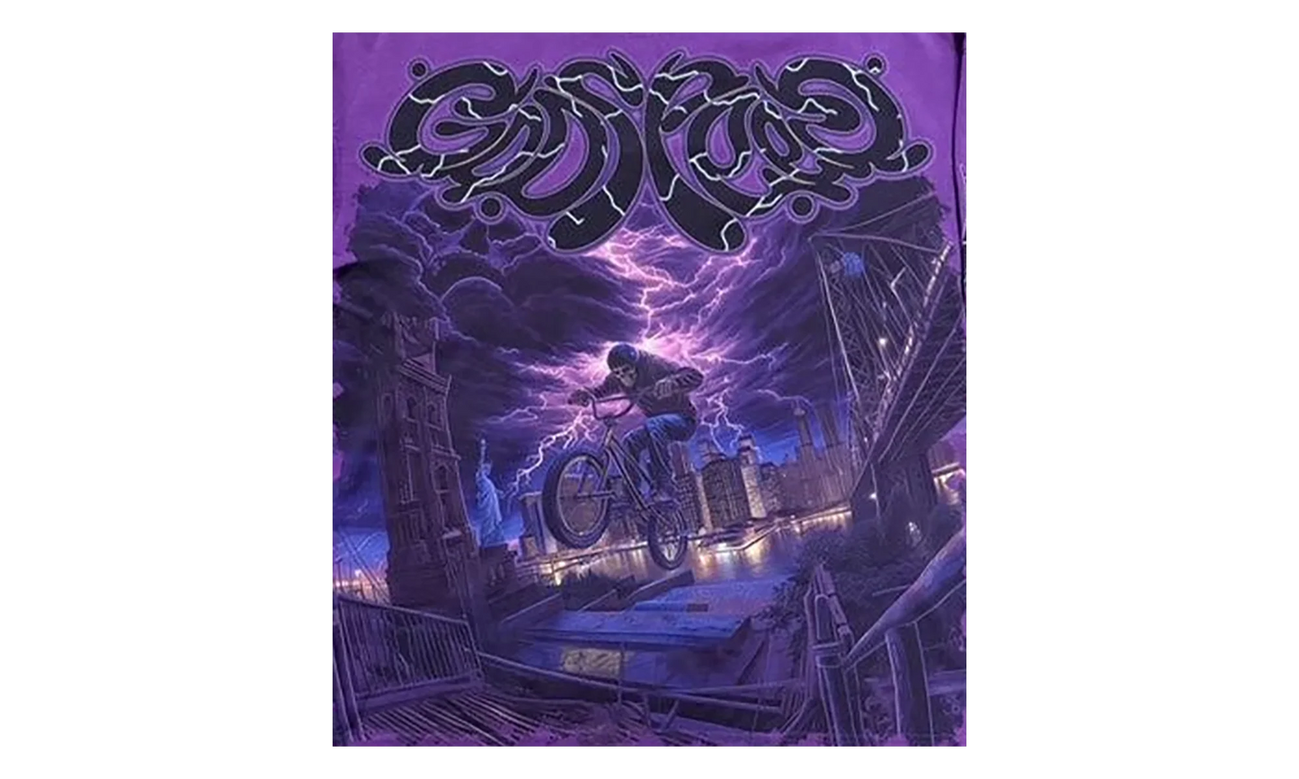 BMX Long Sleeves Tee "Grape" GS044