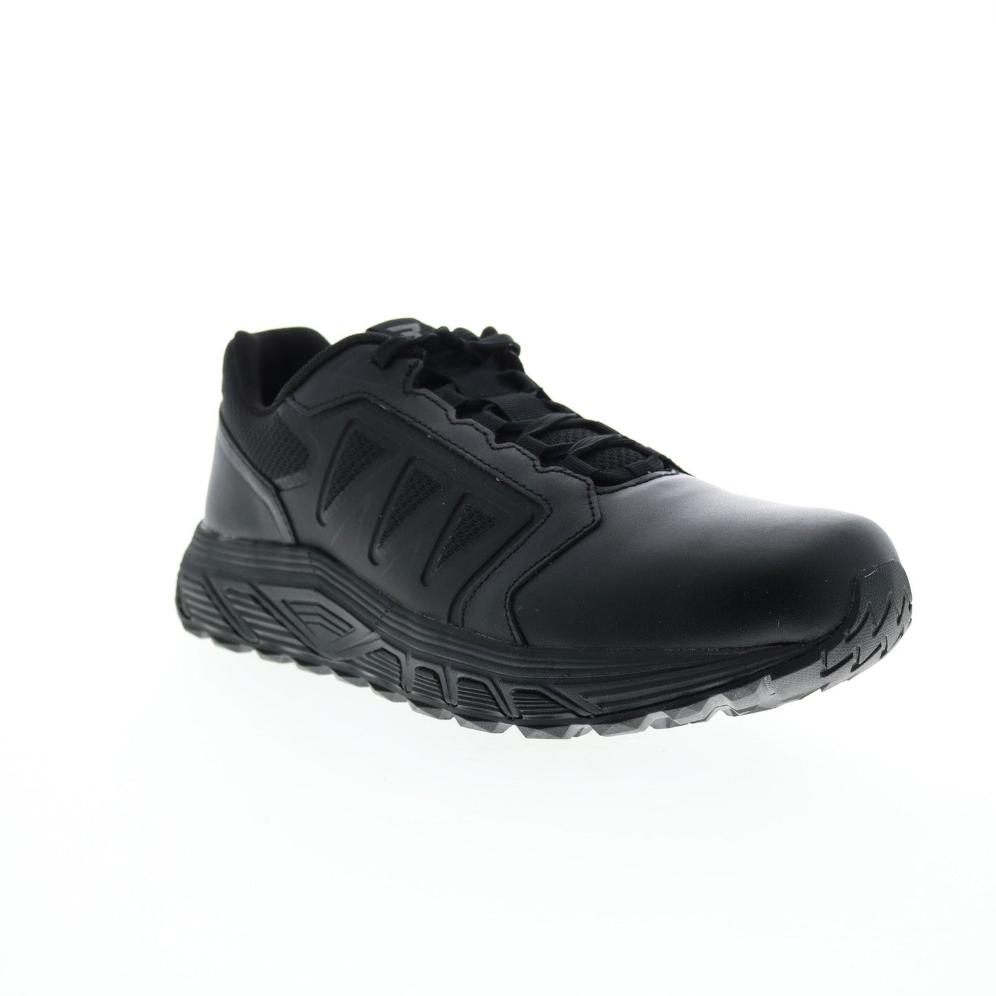 Bates Rush Patrol E01050 Mens Black Leather Lace Up Athletic Tactical Shoes