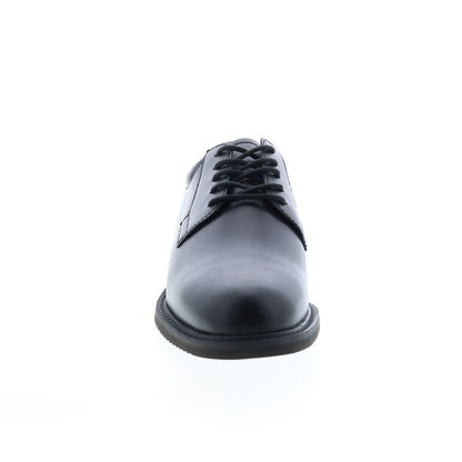 Bates Sentry Lux High Shine E01850 Mens Black Wide Plain Toe Oxfords Shoes