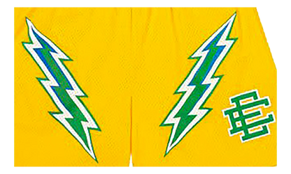 EE Basic Shorts "Yellow Bolt" EE277