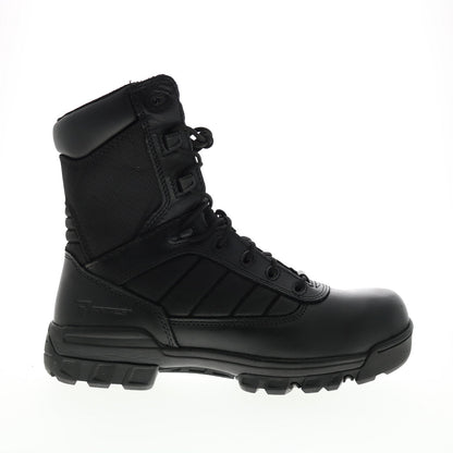 Bates Tactical Sport 8" Side Zip E02261 Mens Black Leather Tactical Boots