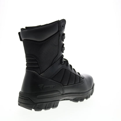 Bates Tactical Sport 8" Side Zip E02261 Mens Black Leather Tactical Boots