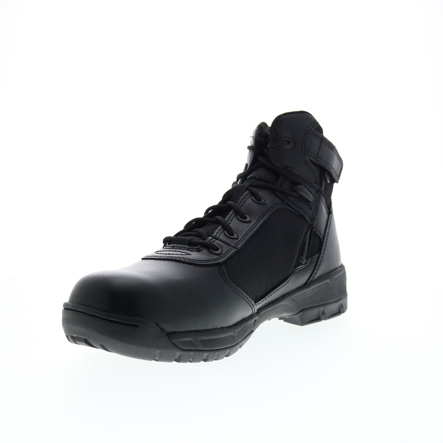 Bates Tactical Sport 2 Mid Side Zip E03161 Mens Black Leather Tactical Boots