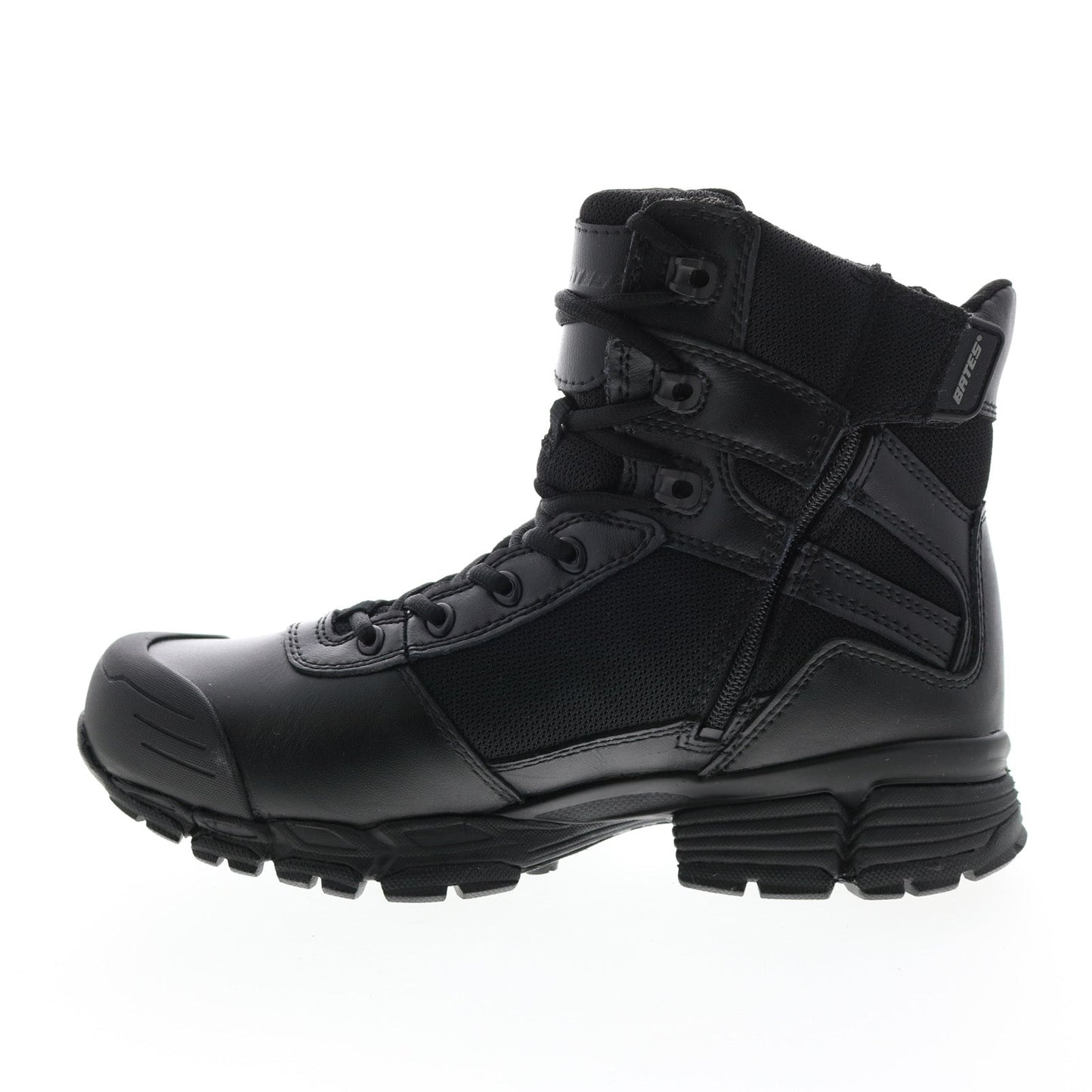 Bates Velocitor 8' Waterproof Zip E04034 Mens Black Leather Tactical Boots