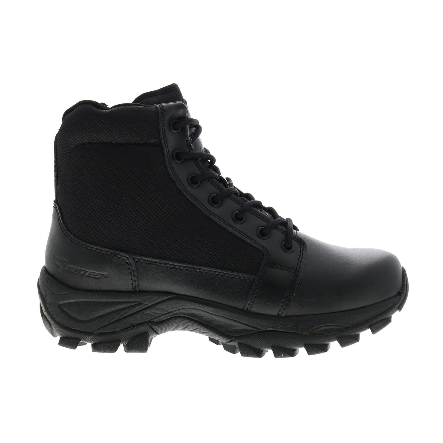 Bates Fuse Tall Size Zip E06510 Mens Black Leather Lace Up Tactical Boots