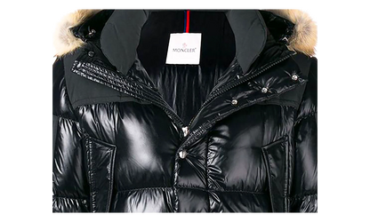 Puffer Jacket Frey Nylon Down Jacket "Black" MON06