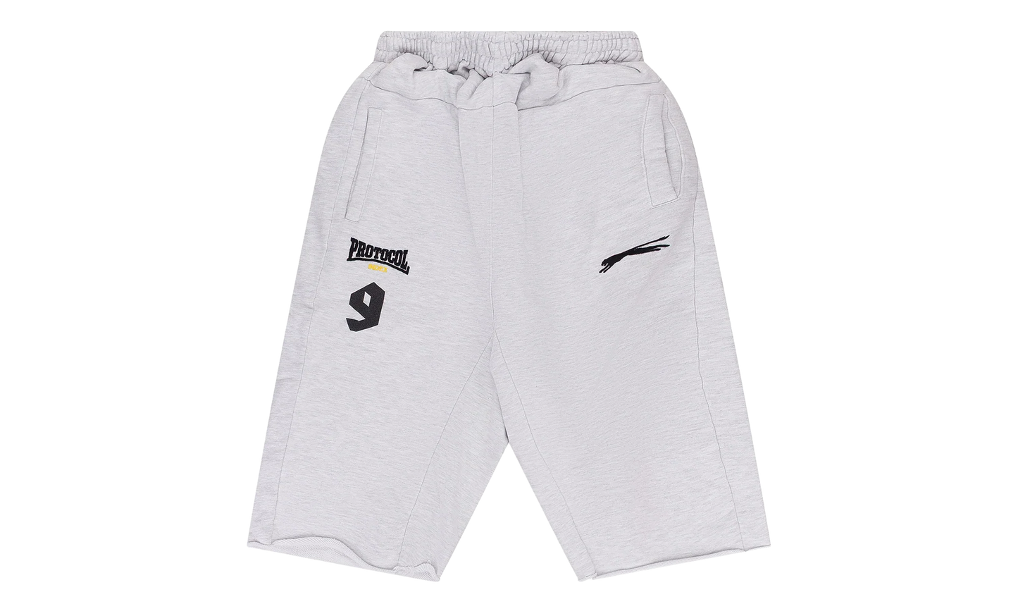 Folded Waist Jorts "Melange" PI00009
