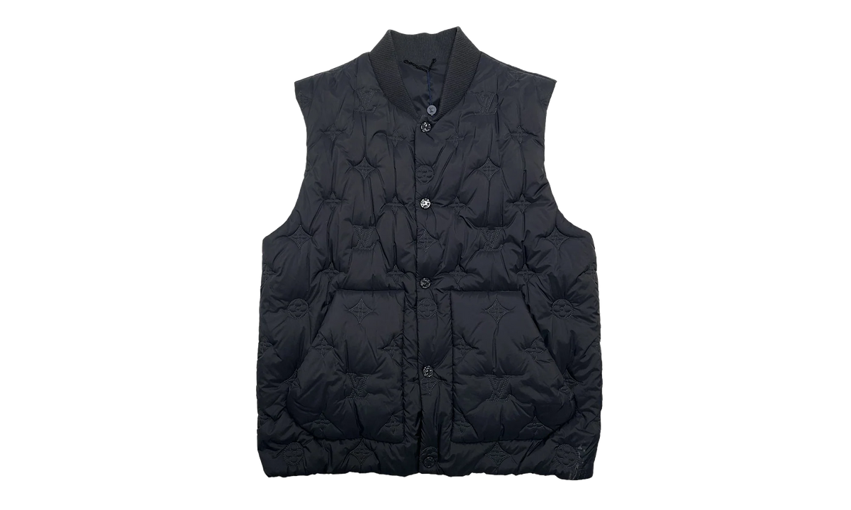 Monogram Quilted Vest "Grey" 1AB5FY