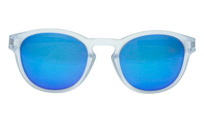 Latch (A) Polarized Sunglasses "Matte Clear / PRIZM Sapphire" OO9349 48