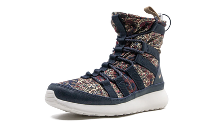 Roshe Run Hi Sneakerboot QS WMNS "Liberty of London Armory Navy" 633519 402