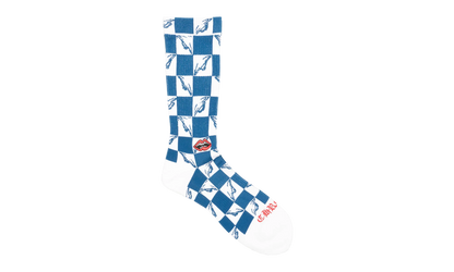Matty Boy 99 Eyes Socks "Blue / White" CHRM0718