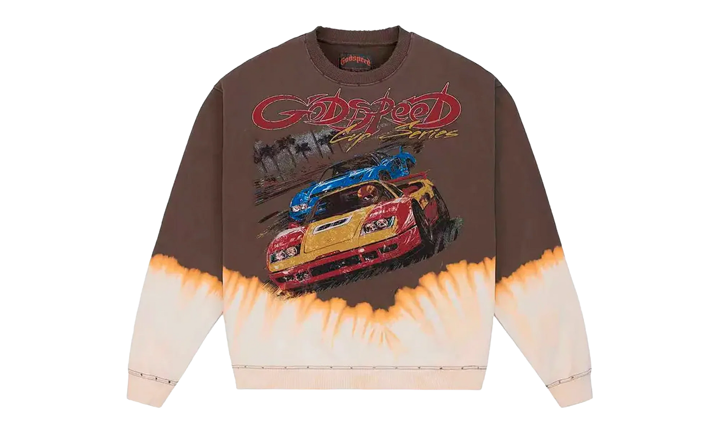 F.T.W Sweatshirt "Brown Bleached Wash" GS107