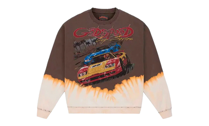 F.T.W Sweatshirt "Brown Bleached Wash" GS107