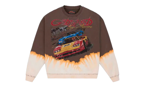 F.T.W Sweatshirt "Brown Bleached Wash" GS107