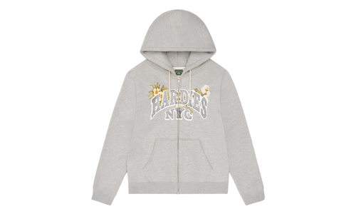 Hardies NYC Zip Up Hoodie "Grey" DT586