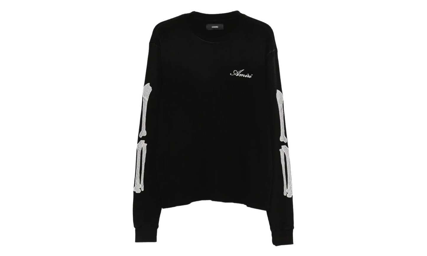 Bones Long-Sleeve Tee "Black" AMTOJR1032 001