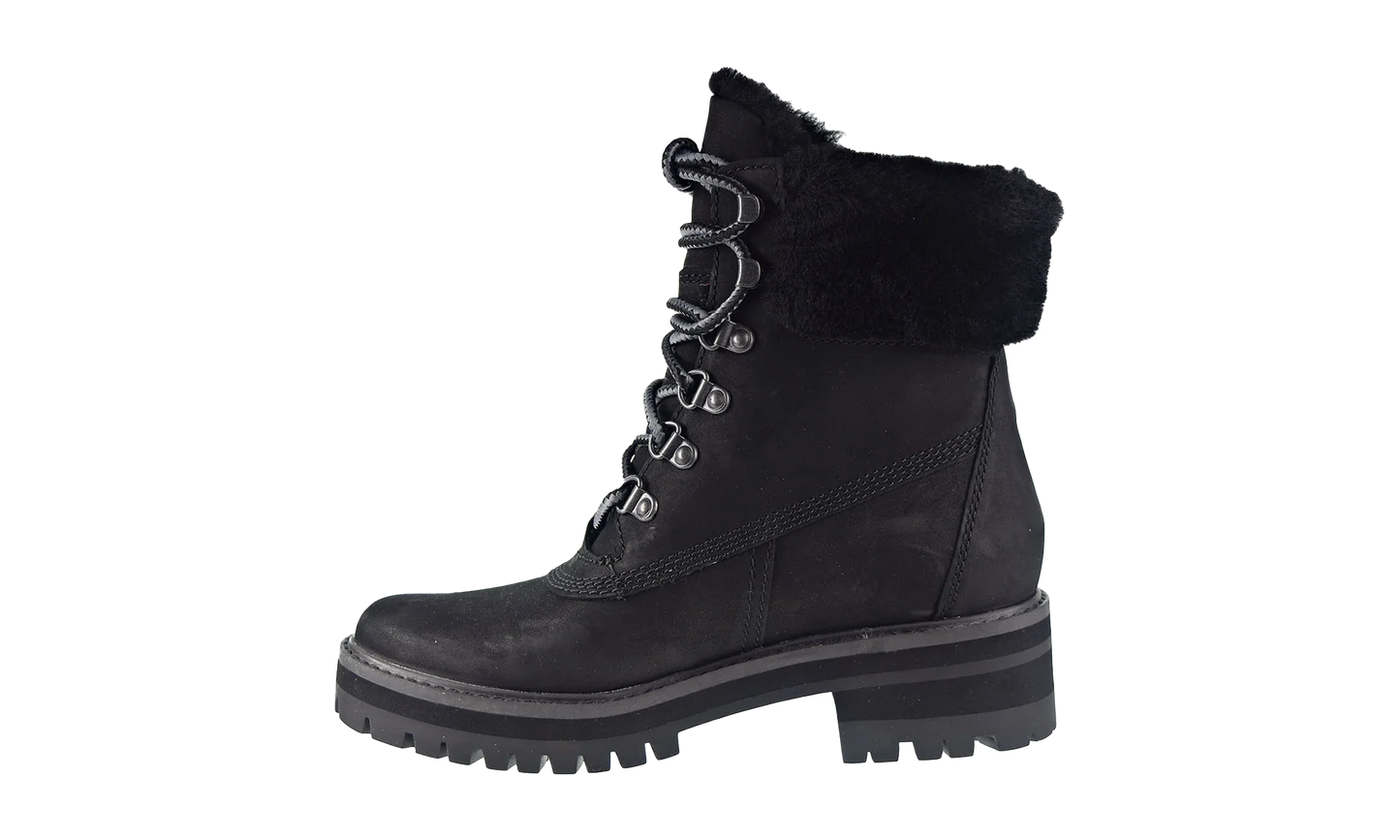 Courmayeur Valley 6 Inch Shearling Waterproof Boots WMNS "Black Nubuck" TB0A2947
