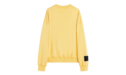 PRINTED COTTON SWEATSHIRT "Yellow" RU SS0016 J120 P24 810