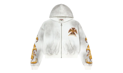 Reborn Waffle Zip-Up Hoodie "White" 11451 1SS2604VFRWZU WHIT