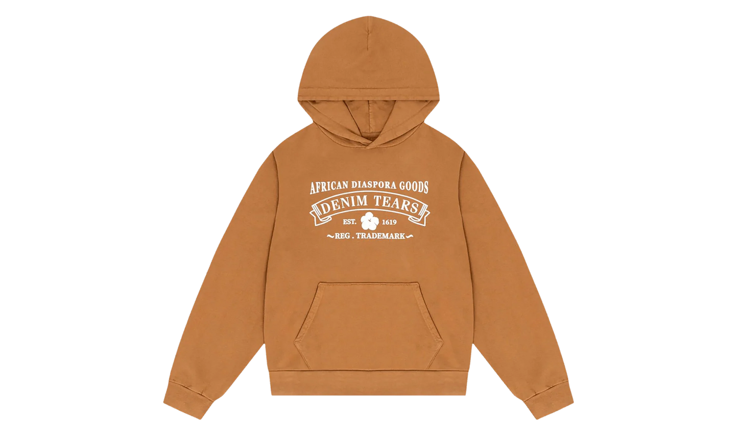 ADG Hoodie "Washed Brown" DT329