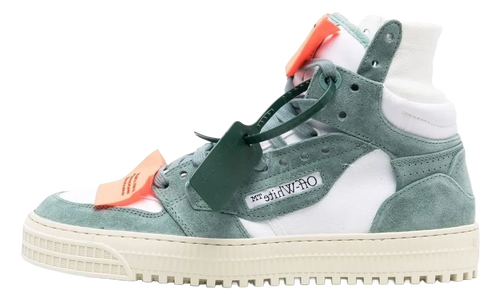 3.0 Off Court Suede Canvas "White Celadon" OMIA065S23LEA0030149