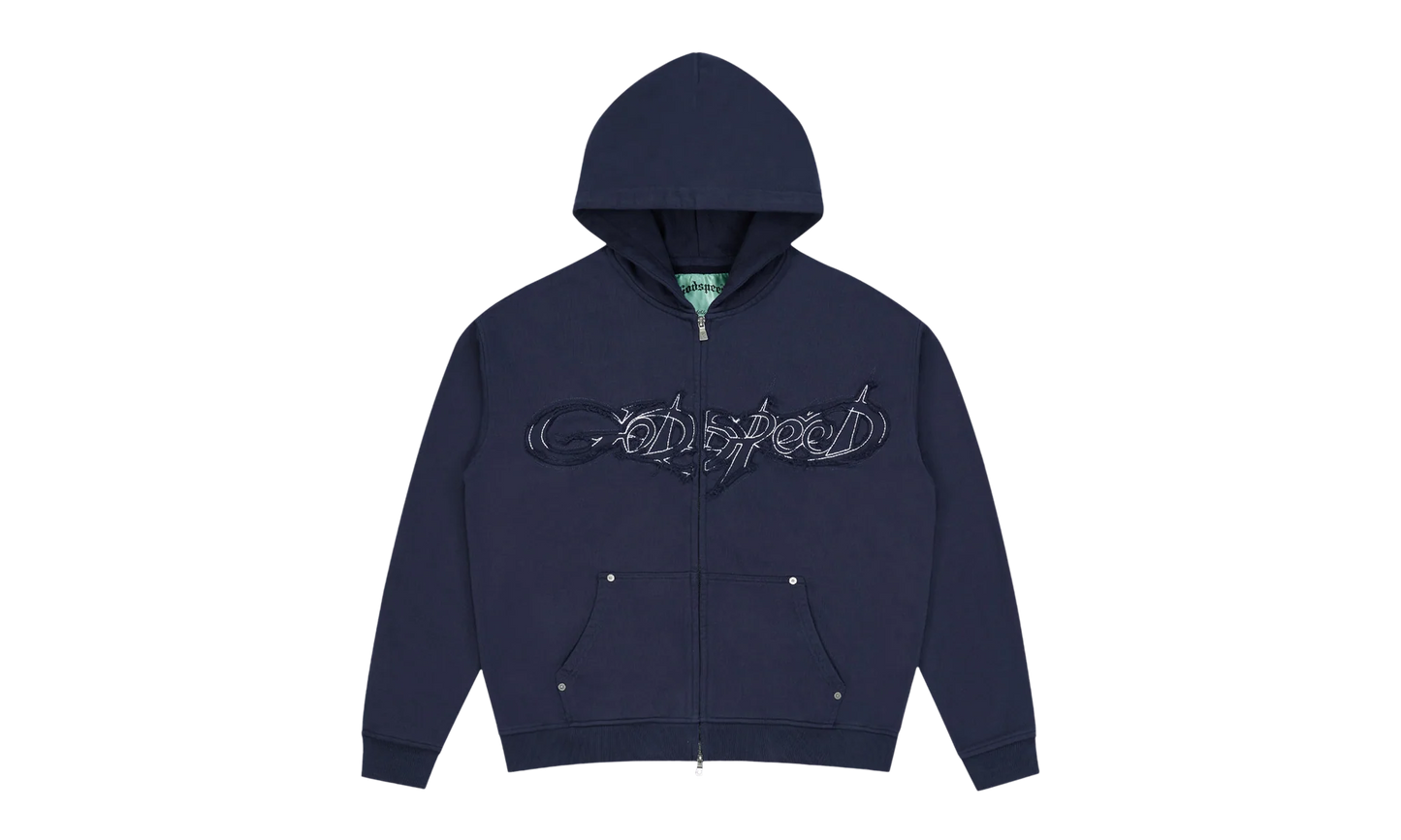 Raw Import Hoodie "Navy" 0M9ZWHWE