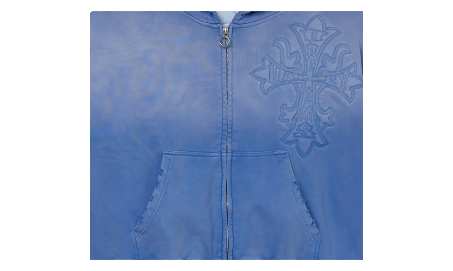 Carver Zip Up Jacket "Ice Blue" VAL49