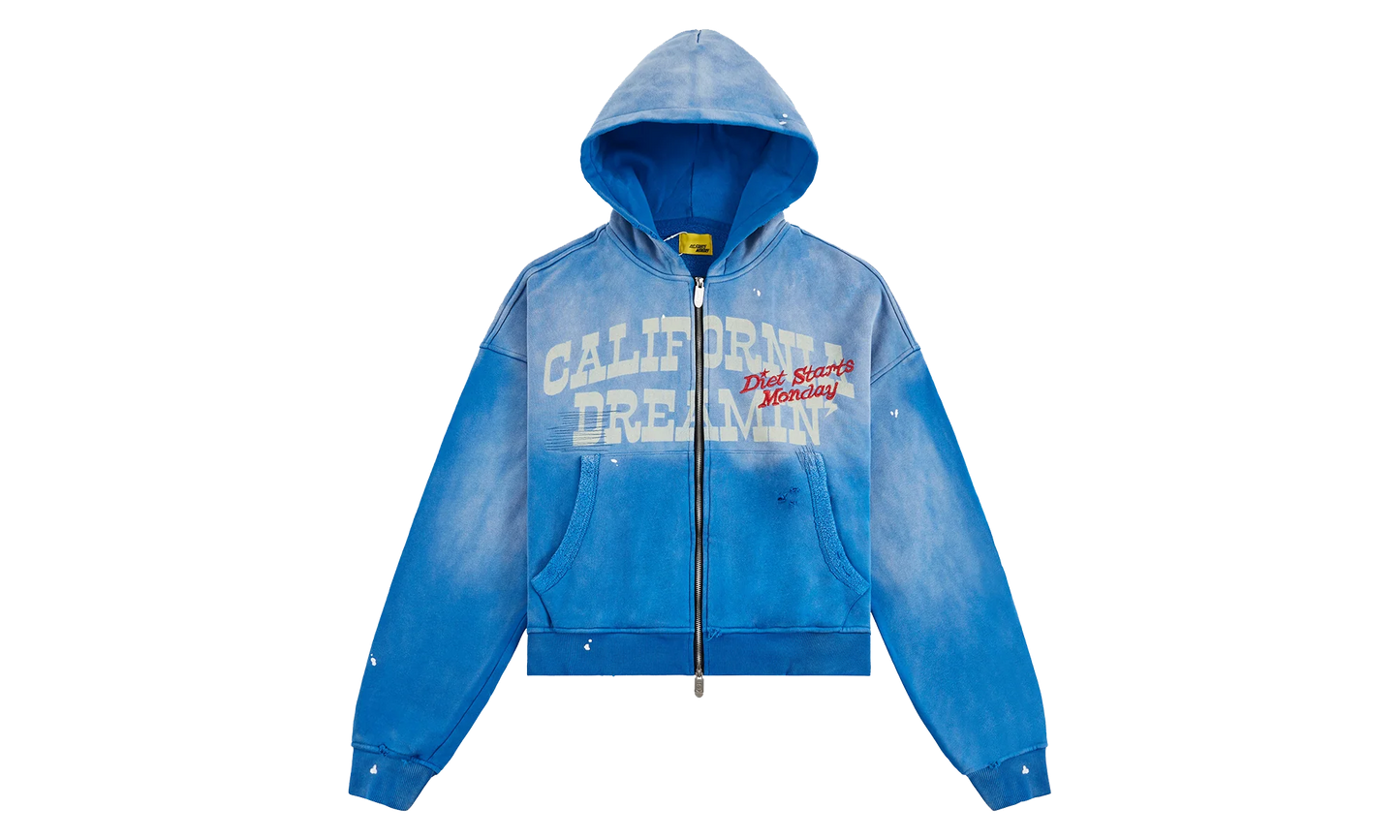 California Dreaming Full Zip Hoodie "Blue" DSM S26 016