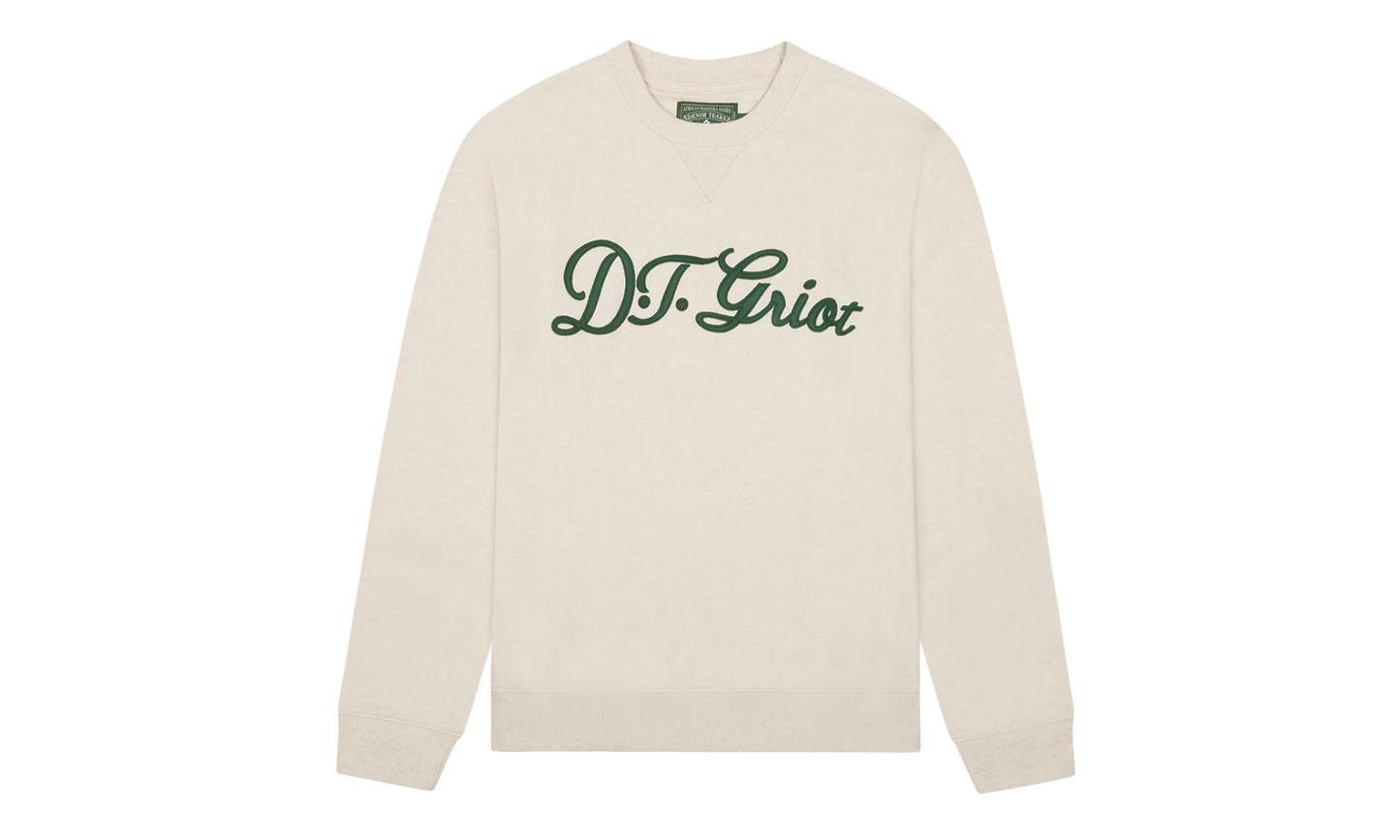 Griot Crewneck Sweatshirt "Cream" DT491