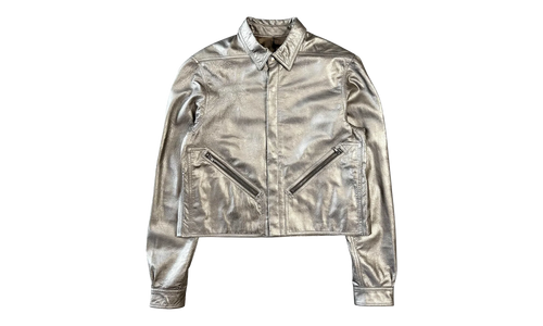 Tour Alice Lamb Leather Jacket "Gunmetal (Hollywood S/S25)" RU01E5742 LBAM 68