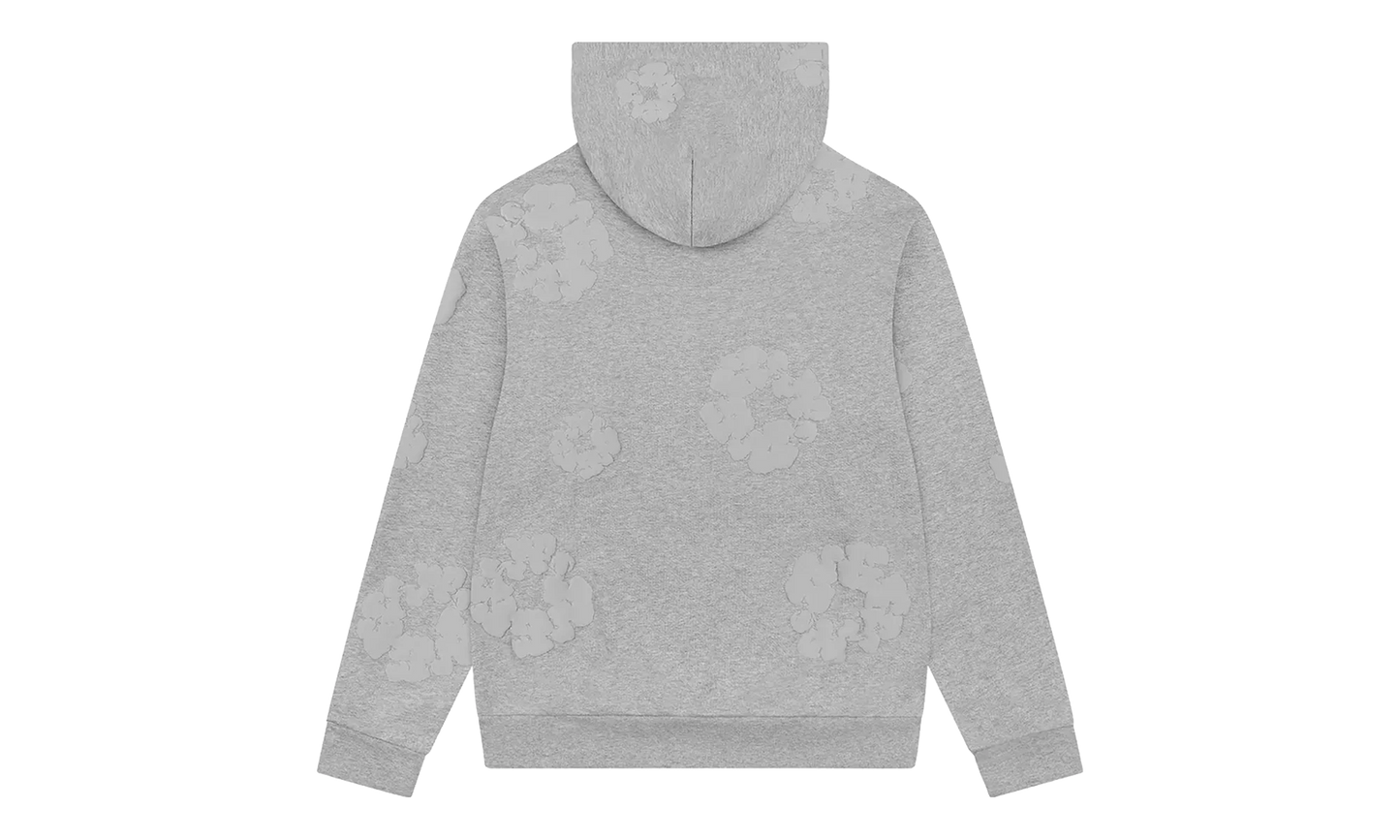 Mono Cotton Wreath Hoodie "Grey" DT488