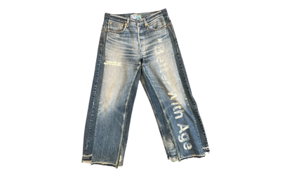 In Case You Forgot Triple-Wide Denim Jeans "Indigo" BWA96