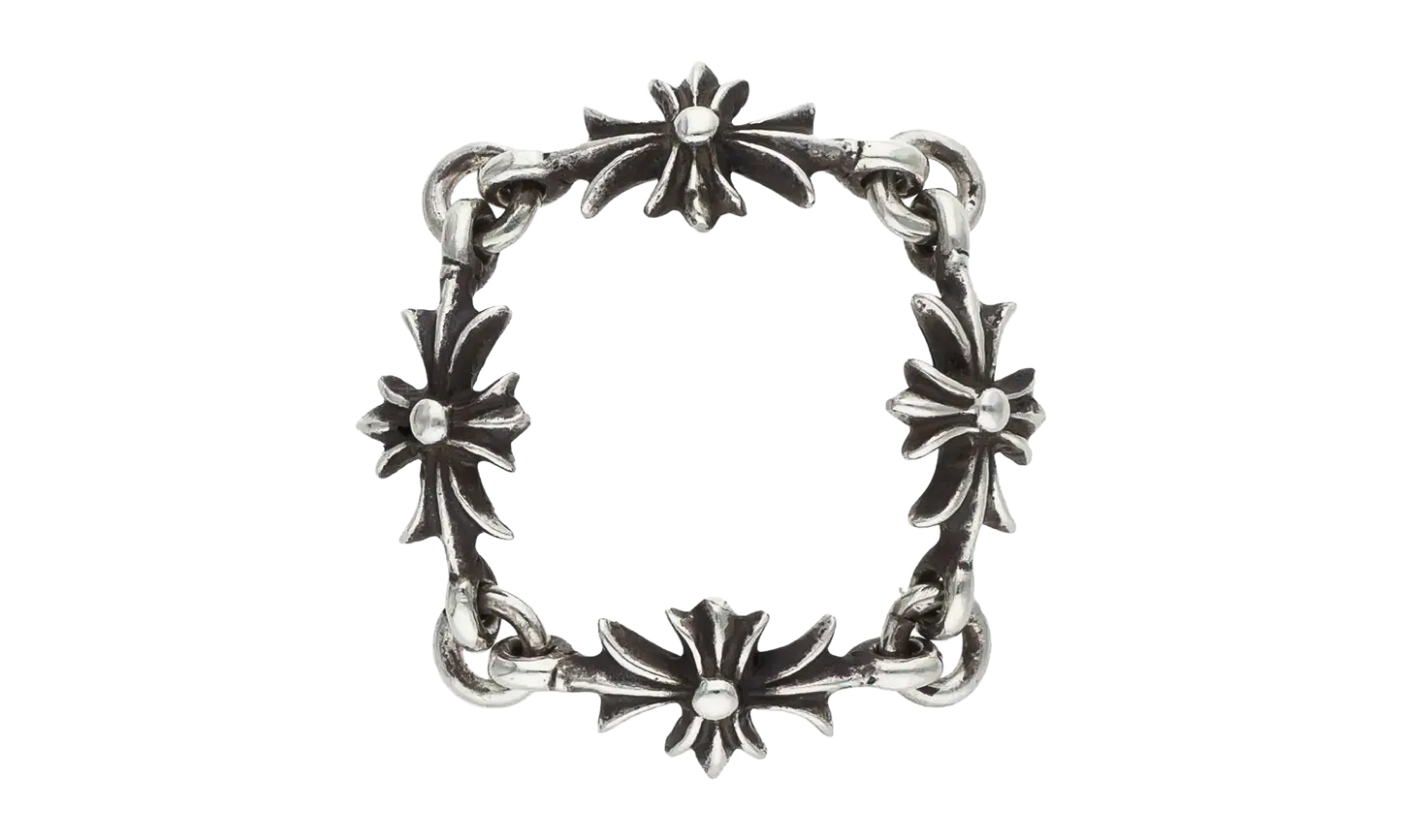 Tiny E 4-Link Ring "Silver" CHRM1155