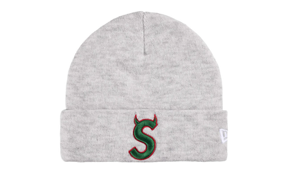New Era Devil S Logo Beanie "SS26 - Ash Grey" SU27491