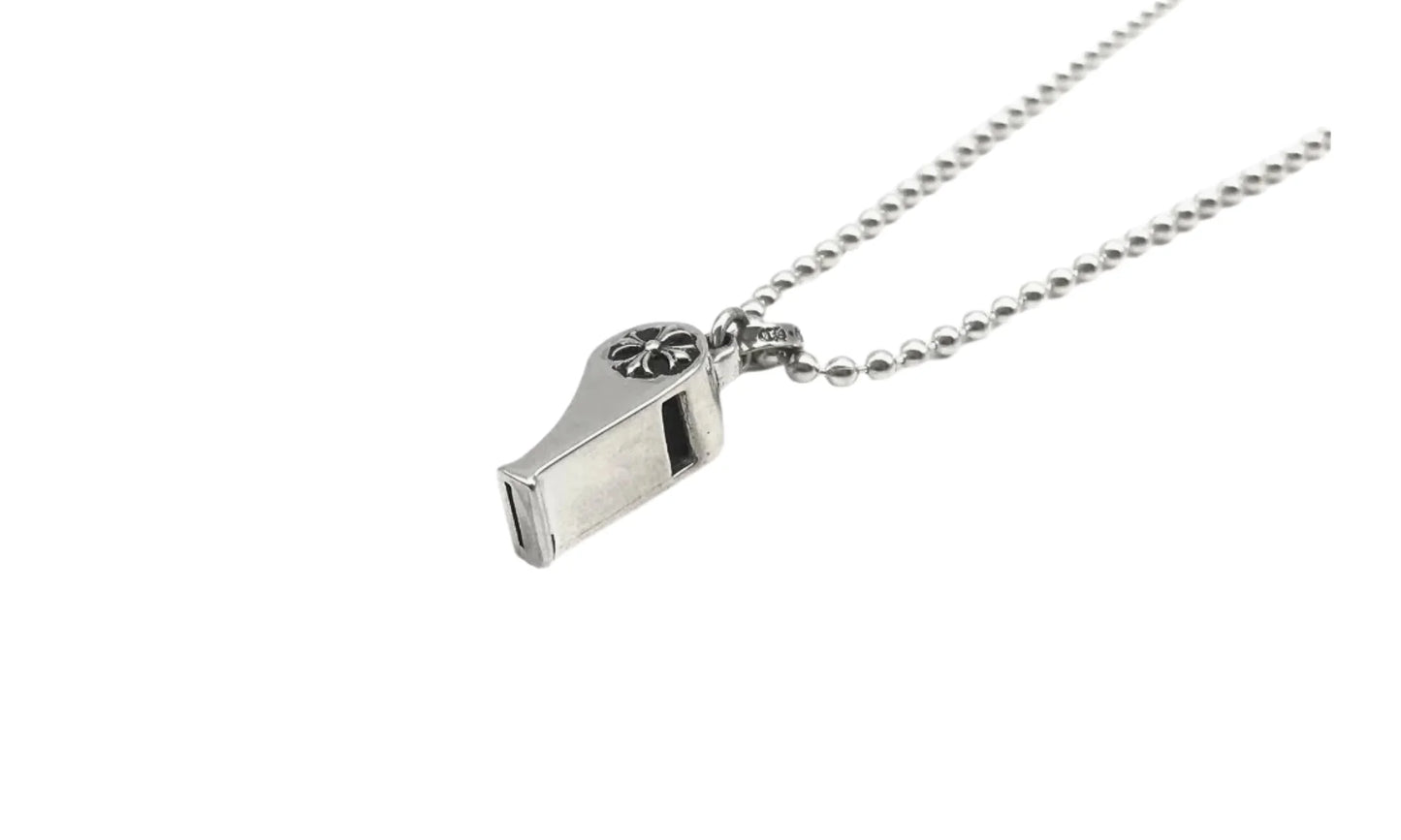 Whistle Necklace "Silver" CHRM0660