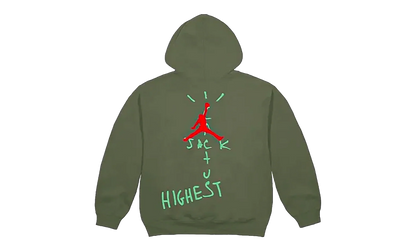 Cactus Jack x Jordan Highest Hooded Sweatshirt "Olive" CPFM50