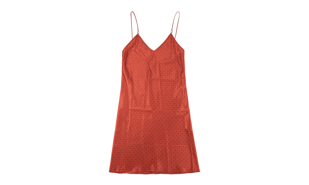 Silk Dress "Red" CHRM0913