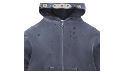 Sapphire Zip Up Hoodie "Grey" BS98