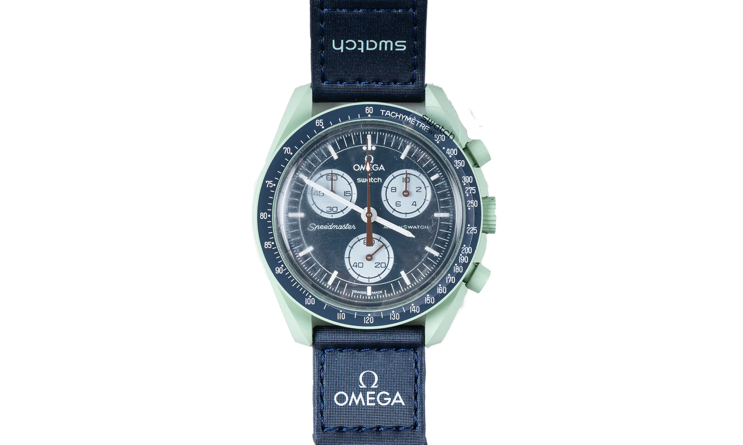 Swatch x Omega Bioceramic Moonswatch "Mission to Earth" SO33G100