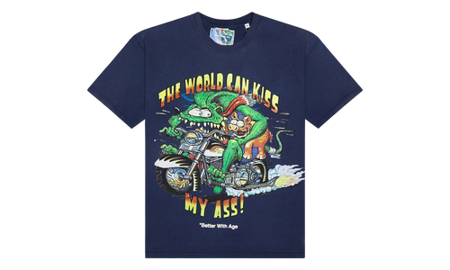 The Kiss Tee "Navy" BWA19