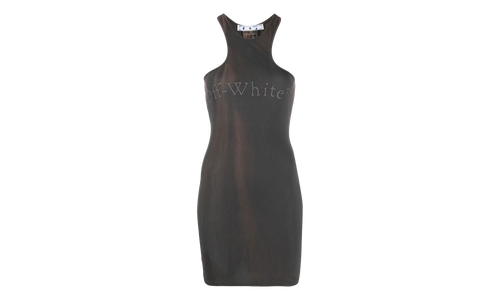 Laundry Rib Rowing Mini Dress WMNS "Brown Purple" OWDB461S23JER0016060