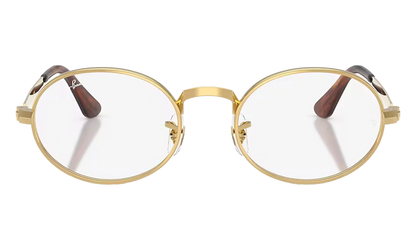 A$AP Rocky Rimless Round Sunglasses "Polished Arista Gold Demo Lens" RB3931V 2500