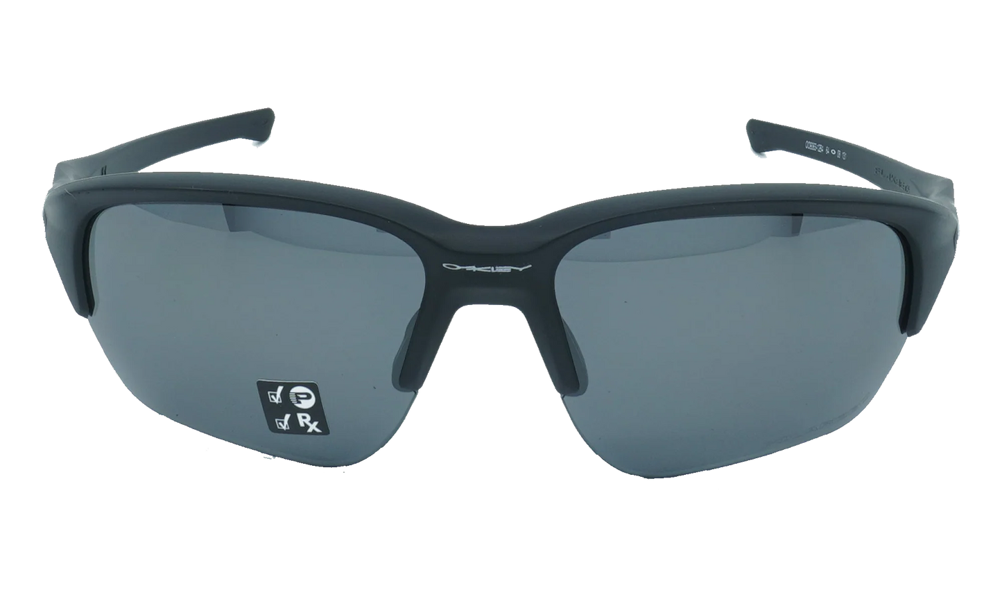 Flak Beta Polarized Sunglasses "Matte Black / Black Iridium Polarized" OO9363 12