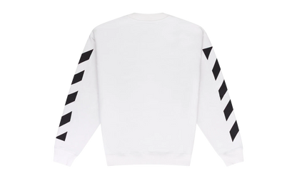 Diagonal Crewneck "White" OFW MHDS 0202