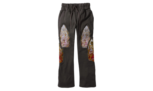 Triple Flame Glass Sweatpants "Grey" IB65CBPX