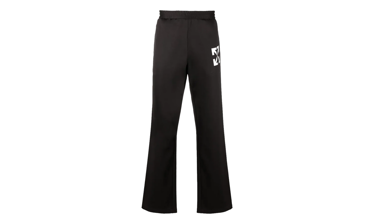 Single Arrow Slim Trackpant "Black / White" OMCJ018C99FAB0021001