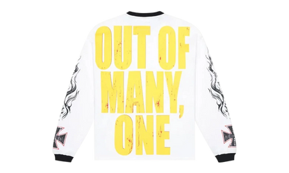 Long Lonely Road Long Sleeve T-shirt "White/Black" 5VWIGC1U