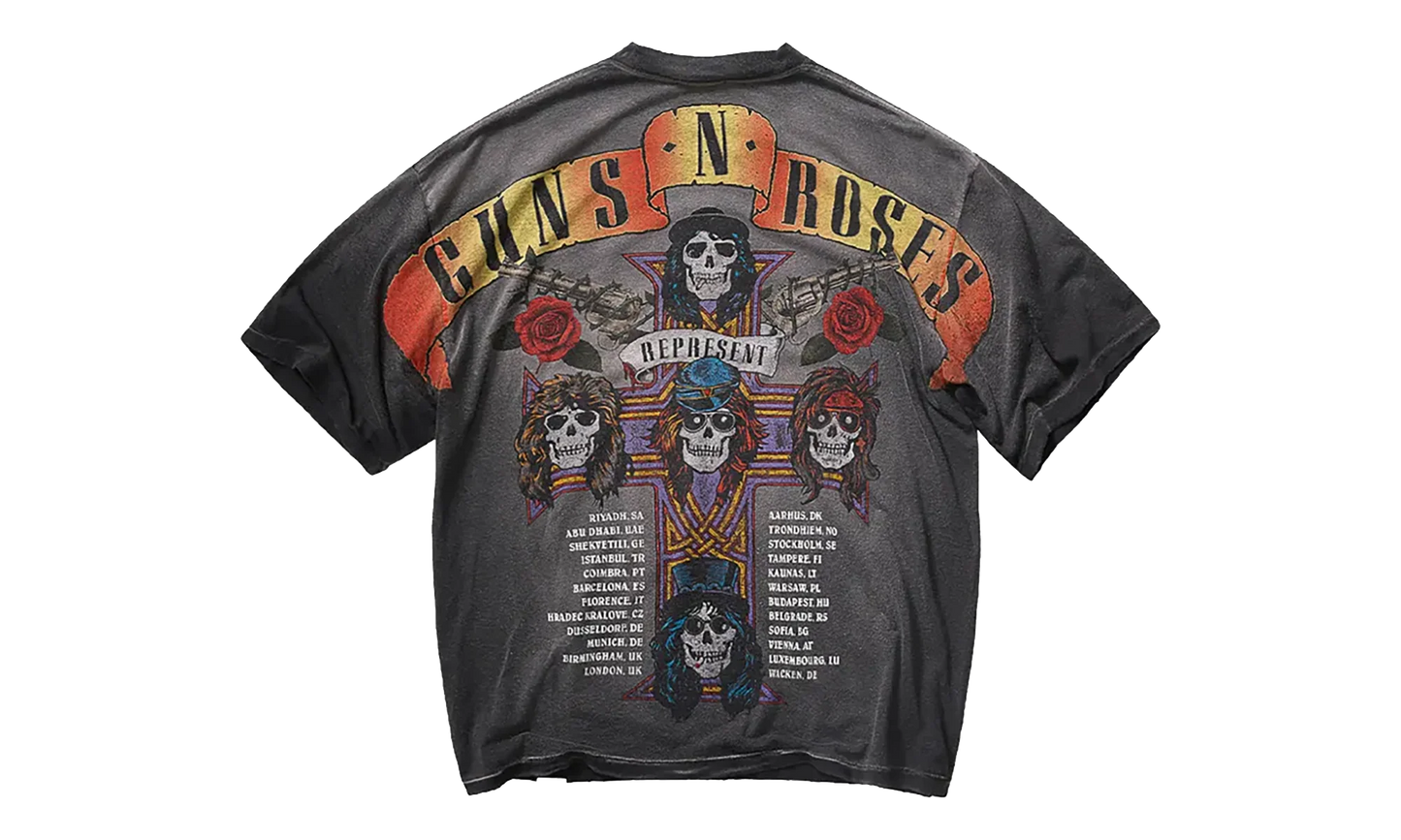 Guns N' Roses Tour T-Shirt "Stained Black" MLM100757 04